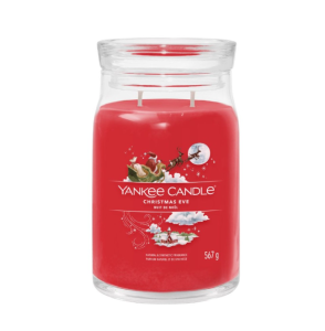 Yankee Candle &Alpha;&rho;&omega;&mu;&alpha;&tau;&iota;&kappa;ό &Kappa;&epsilon;&rho;ί Signature &sigma;&epsilon; &Gamma;&upsilon;ά&lambda;&iota;&nu;&omicron; &Delta;&omicron;&chi;&epsilon;ί&omicron; Large &sigma;&epsilon;&iota;&rho;ά Christmas Eve