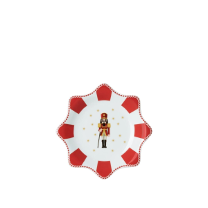 Hutschenreuther &Pi;&iota;&alpha;&tau;έ&lambda;&alpha; &alpha;&sigma;&tau;έ&rho;&iota; 20 &epsilon;&kappa; red &sigma;&epsilon;&iota;&rho;ά Christmas Love