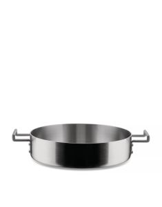 ASlessi &chi;&alpha;&mu;&eta;&lambda;&eta; &kappa;&tau;&sigma;&alpha;&rho;&omicron;&lambda;&alpha; &sigma;&epsilon;&iota;&rho;&alpha; Convivio Low casserole with two handles