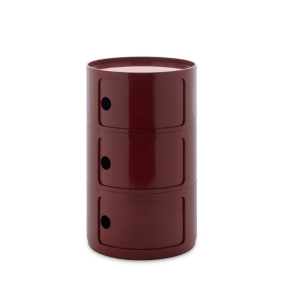 Componibili new big 3 elements   KARTELL BURGUNDY D:42CM