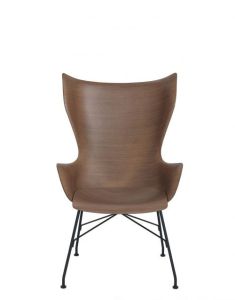 K/WOOD  Slatted Ash/Leather Seat  KARTELL  PHILIPPE STARCK