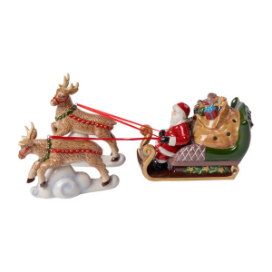 VILLEROY & BOCH &Epsilon;&lambda;&kappa;&upsilon;&theta;&rho;&omicron; Christmas Toy's Schlitten North Pole Express, bunt, 36 x 14 x 17 cm