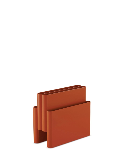 Kartell σταντ πειοδικων Magazine rack χρωμα amber πορτοκαλί 