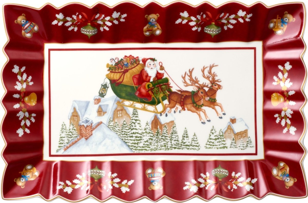 Villeroy & Boch Πιατέλλα παραλληλόγραμμη 35Χ23Χ3,5 εκ. Sl.  ride  σειρά Toy's Fantasy