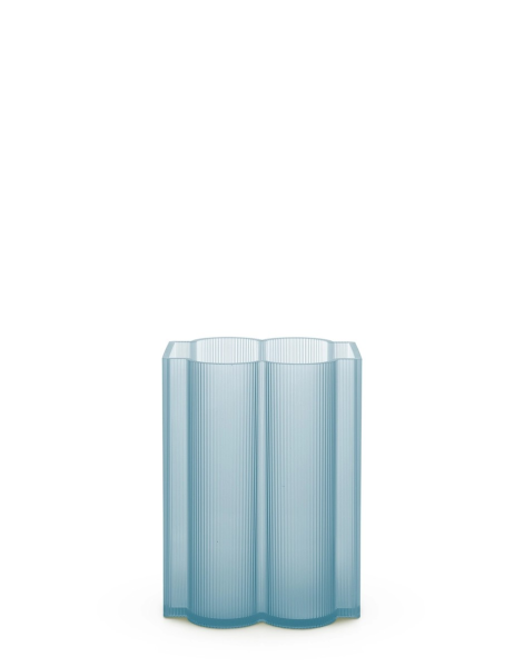 Kartell Βάζο 24 εκ. Light Blue σειρά Okra