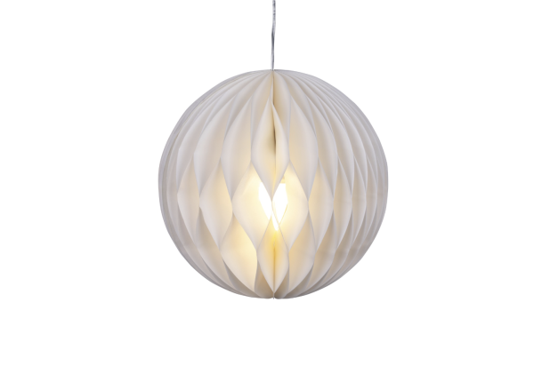 Διακοσμητικό (Χριστουγεννιάτικο) Φωτιστικό LED hanging light paper steady BO indoor circle