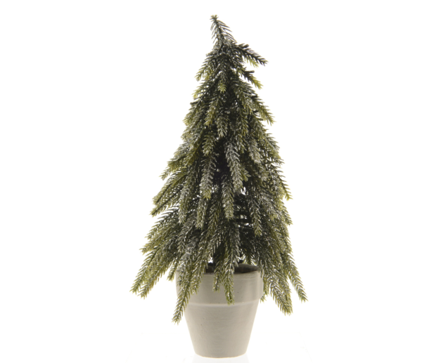 Χριστουγεννιάτικο Δεντράκι Mini tree glitter indoor D.18cm x H.34cm