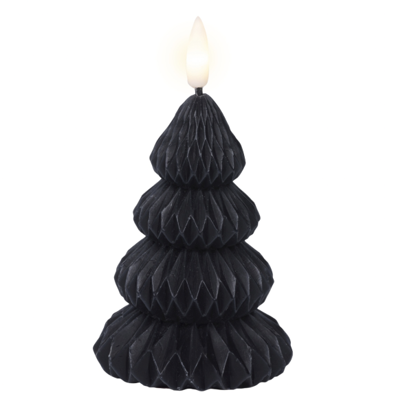 Κεράκι LED (wick) candle wax tree steady BO indoor D.7.2cm x H.10.5cm