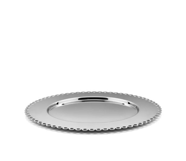 Alessi Δισκος Σοπλα 18/10 Edges   Tray/placemat