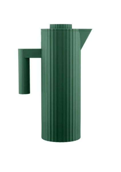 Alessi Κανάτα ισοθερμική 1lt πράσινη σειρά Plisse