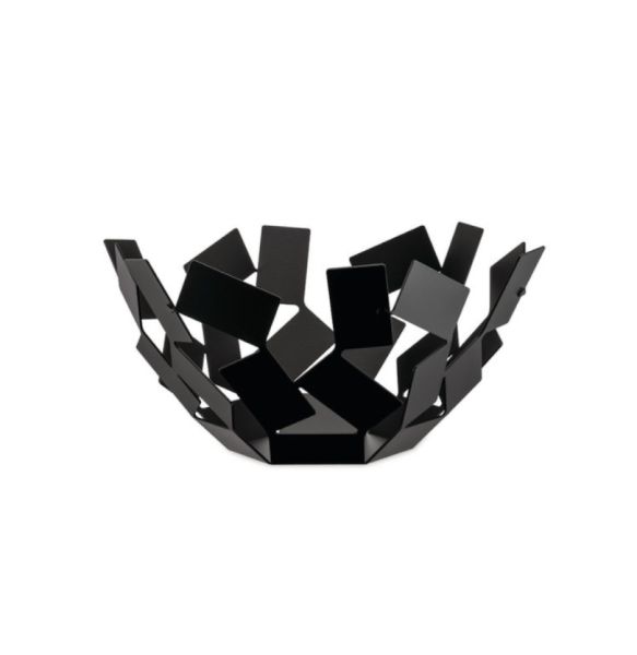 Alessi Μπολ διακοσμητικό μαύρο 27x13εκ σειρά La Stanza dello Scirocco