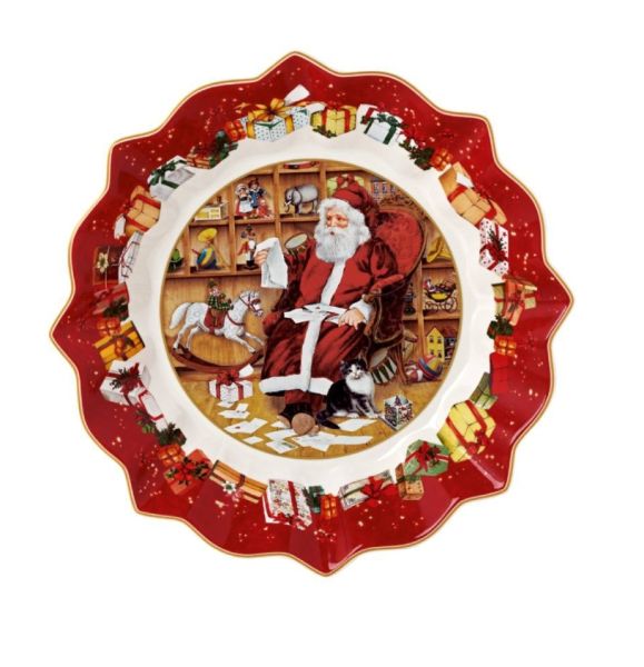 Villeroy & Boch Μπολ μεγάλο 25 εκ. Santa reads wish lists σειρά Toy's Fantasy