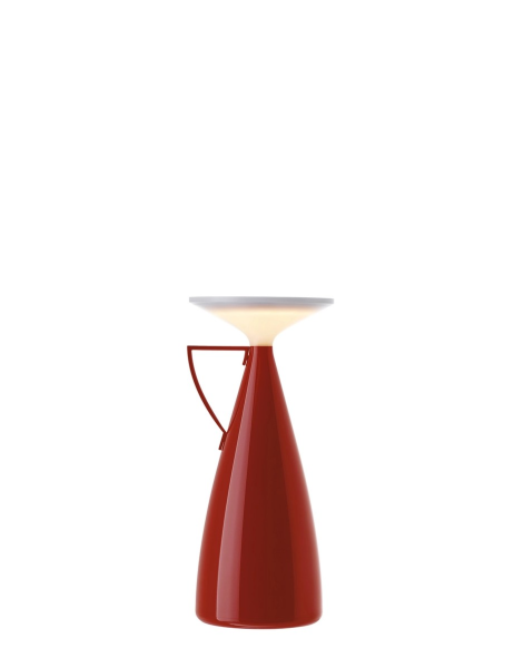 Kartell Λάμπα επαναφορτιζόμενη 23 εκ. burgundy σειρά Camomille