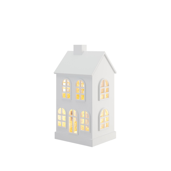 Sompex Σπιτάκι λευκό 23 εκ. LED σειρά Glamor