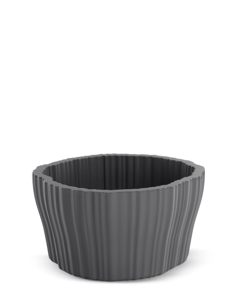 KARTELL Corteza cachepot Patricia Urquiola    Color CHARCOAL