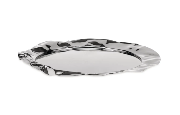 Alessi Δίσκος σερβιρίσματος στρογγυλός 44εκ σειρά Foix e ROUND TRAY  Design: Lluís Clotet