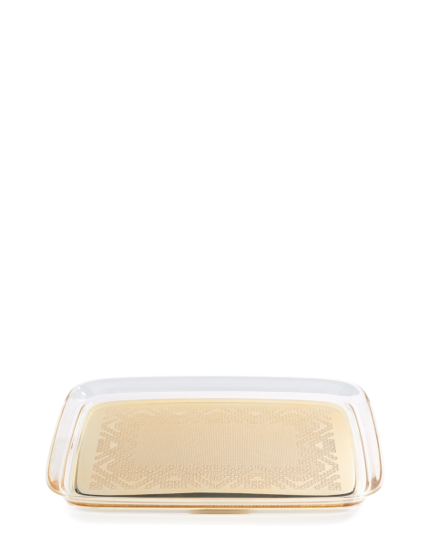 Kartell Δίσκος 43,5Χ33 εκ. Gold σειρά Teatime