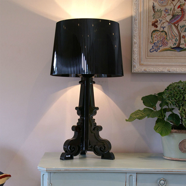 Kartell Φωτιστικό με dimmer μαύρο σειρά Bourgie