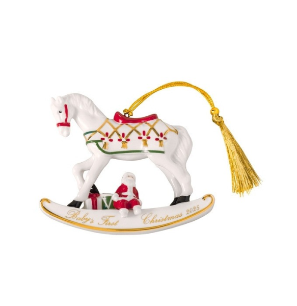 Villeroy & Boch Στολίδι Rocking Horse 2025 σειρά Christmas Classics