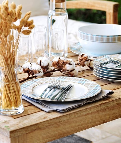 Picnic  IONIA Σερβίτσιο Φαγητού 20τμχ με Στρογγυλή πιατελα