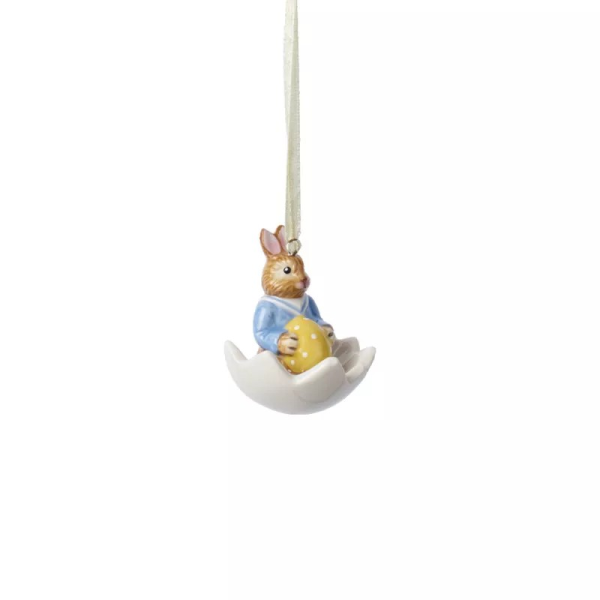 Villeroy - Boch Διακοσμητικό Στολίδι κρεμαστό 5,5 εκ. Max in Egg σειρά Bunny Tales