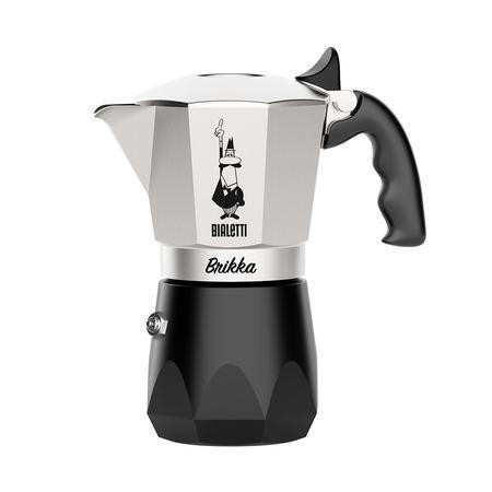 Bialetti Καφετιέρα Brikka 2 Φλιτζανιών 150ml