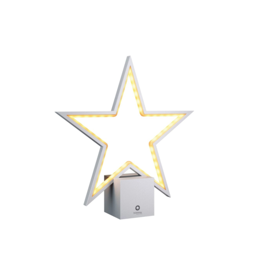 Sompex Λάμπα/Αστέρι 33,5x34 εκ./2 light colours Silver σειρά LUCY