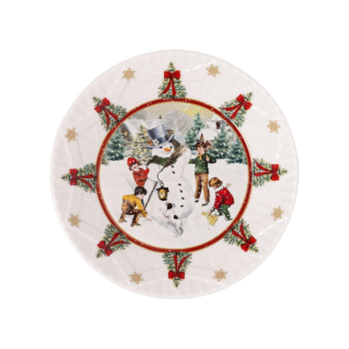 Villeroy & Boch Μπωλ μεγάλο 24 εκ. Snowman σειρά Toy's Fantasy