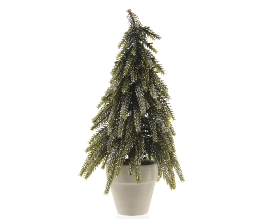 Χριστουγεννιάτικο Δεντράκι Mini tree glitter indoor D.18cm x H.34cm