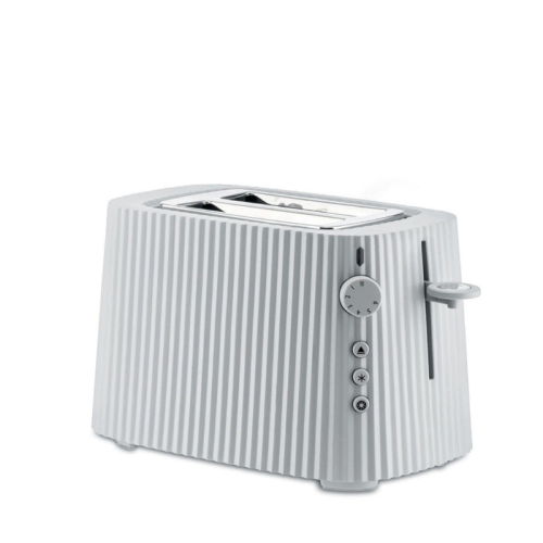 Alessi Φρυγανιέρα 2 θέσεων λευκή σειρά Plisse