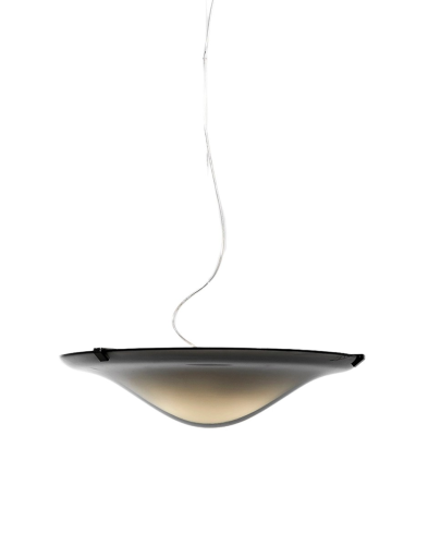 Kartell Φωτιστικό οροφής fume με διάμετρο 57εκ. σειρά Aurora bella Color SMOKE/TITANIUM