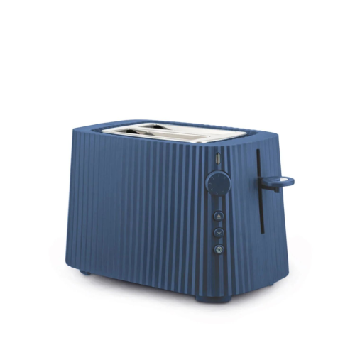 Alessi Φρυγανιέρα 2 θέσεων μπλε σειρά Plisse 